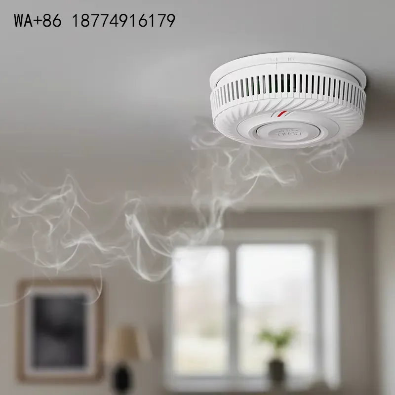Smoke Alarm 10 Year Battery - wmwmnu Sensor de Fumaça e Vazamento