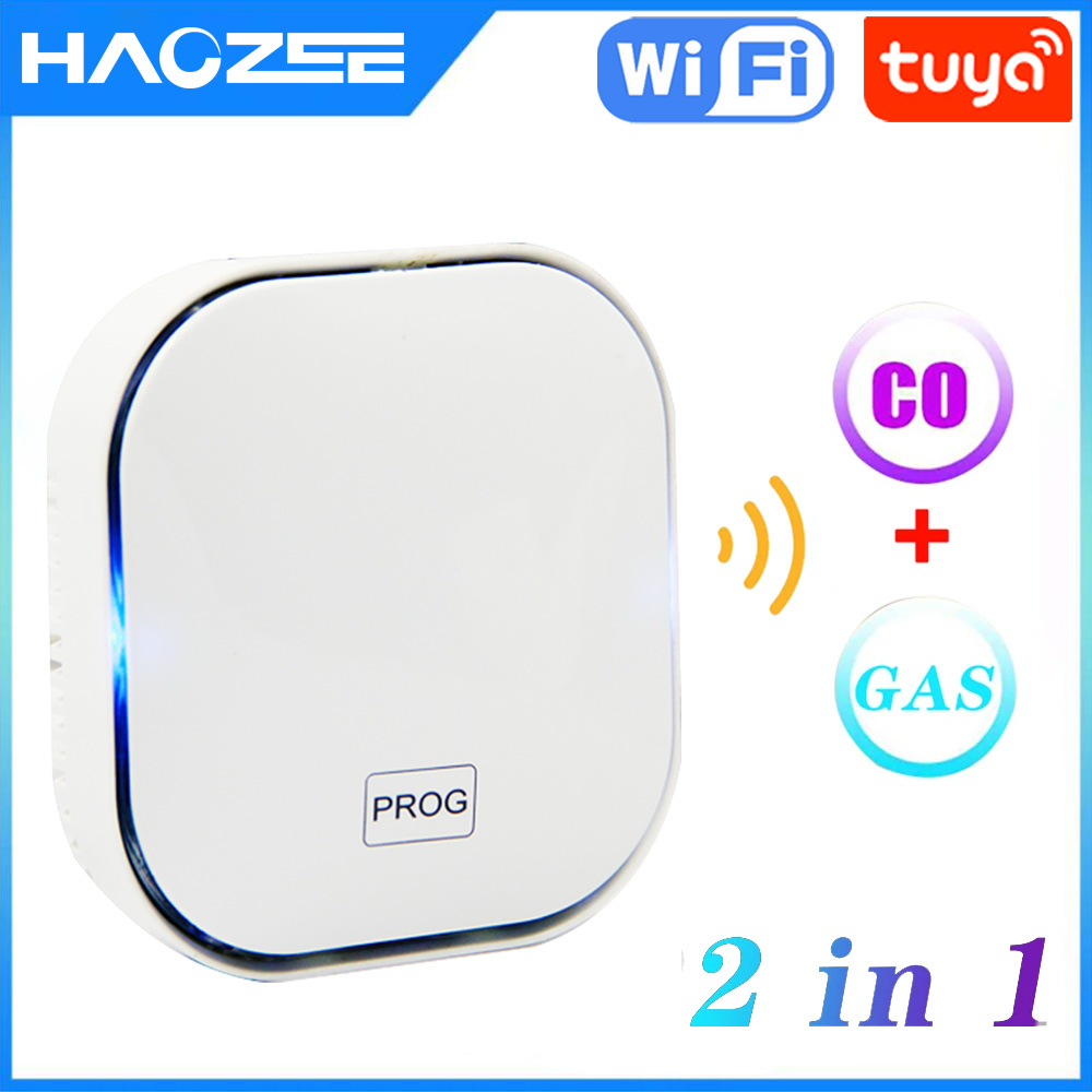 Smart Gas Leak Detector Lpg - Tuya vida inteligente gás natural co