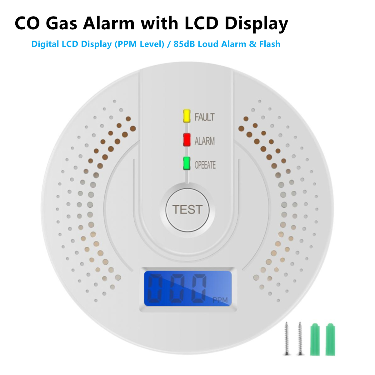 Carbon Monoxide Detector Combo - Detector de Monóxido de Carbono (CO)
