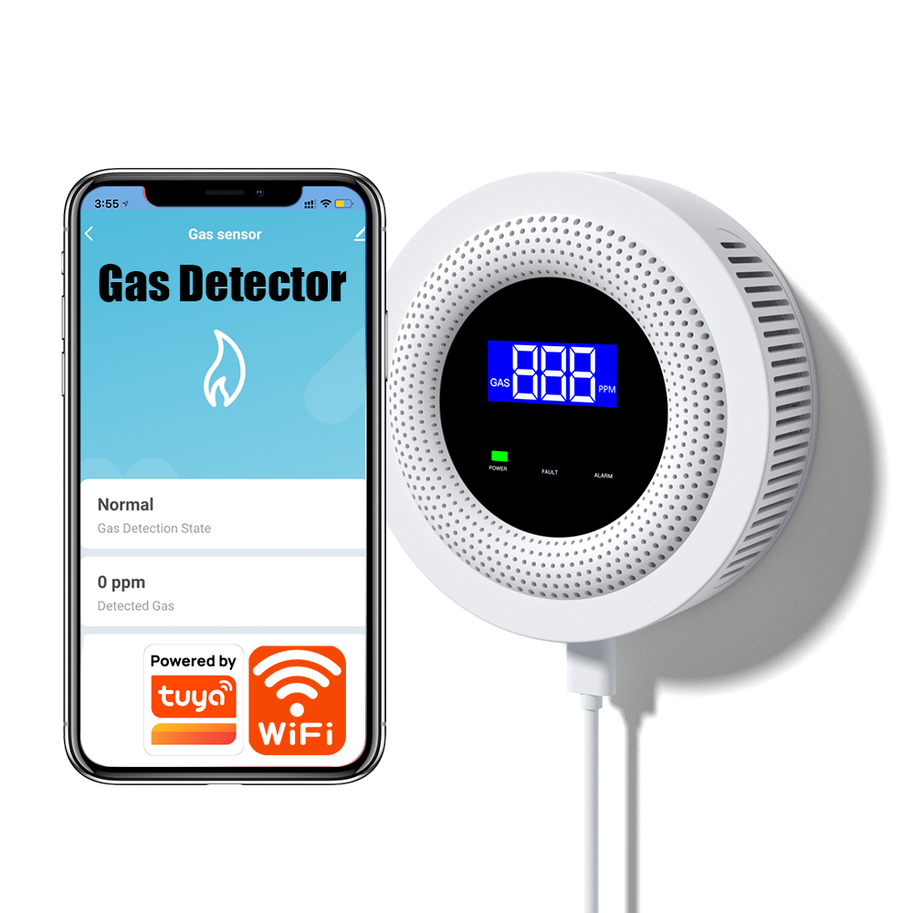 Smart Gas Leak Detector Lpg - Detector de Vazamento de Gás GLP