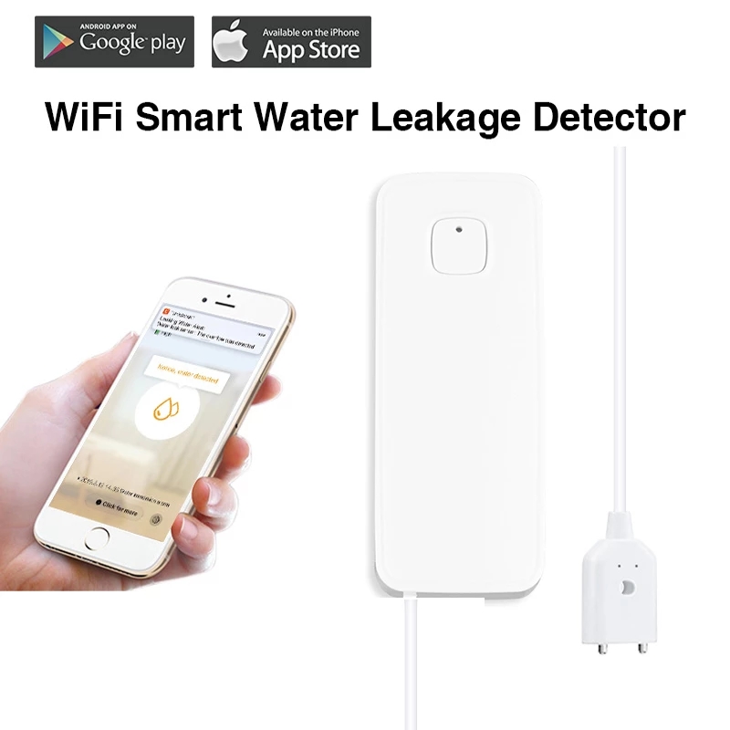 Detector De Vazamento De Água  - Water Leak Detector Wifi Alarm avaliação e preço