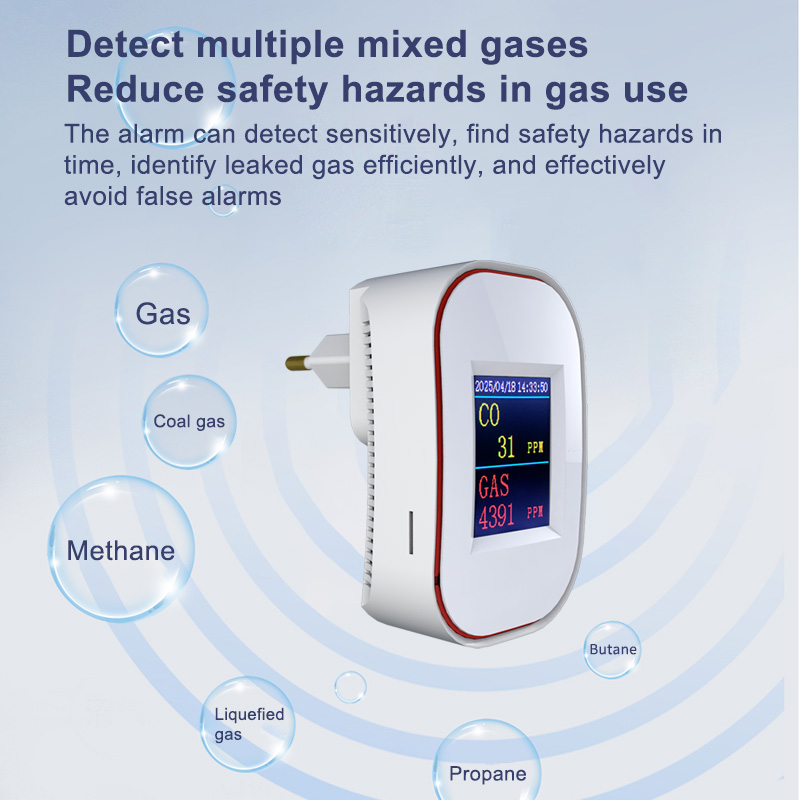 Tuya vida inteligente wifi det - Smart Gas Leak Detector Lpg avaliação e preço