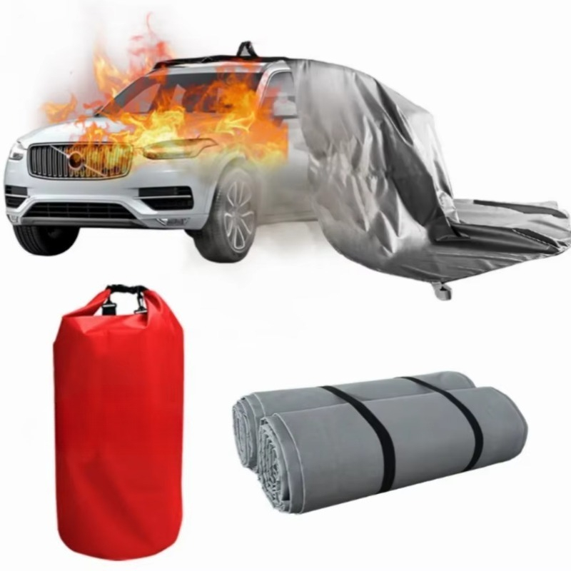 Manta automotiva de silicone d - Fire Blanket Fiberglass avaliação e preço