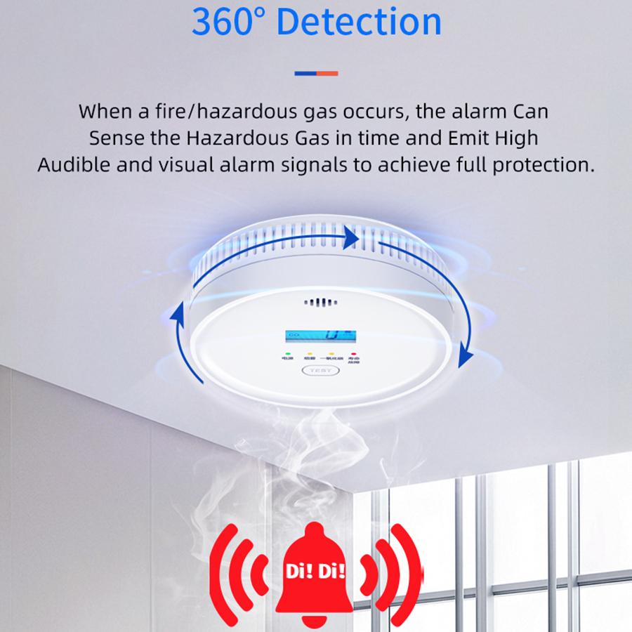 Detector de Fumaça e Monóxido  - Smoke Alarm 10 Year Battery avaliação e preço