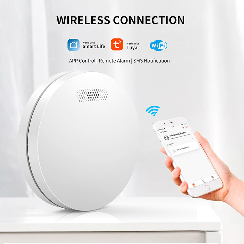 Detector de Fumaça Inteligente - Smart Smoke Detector Wifi avaliação e preço