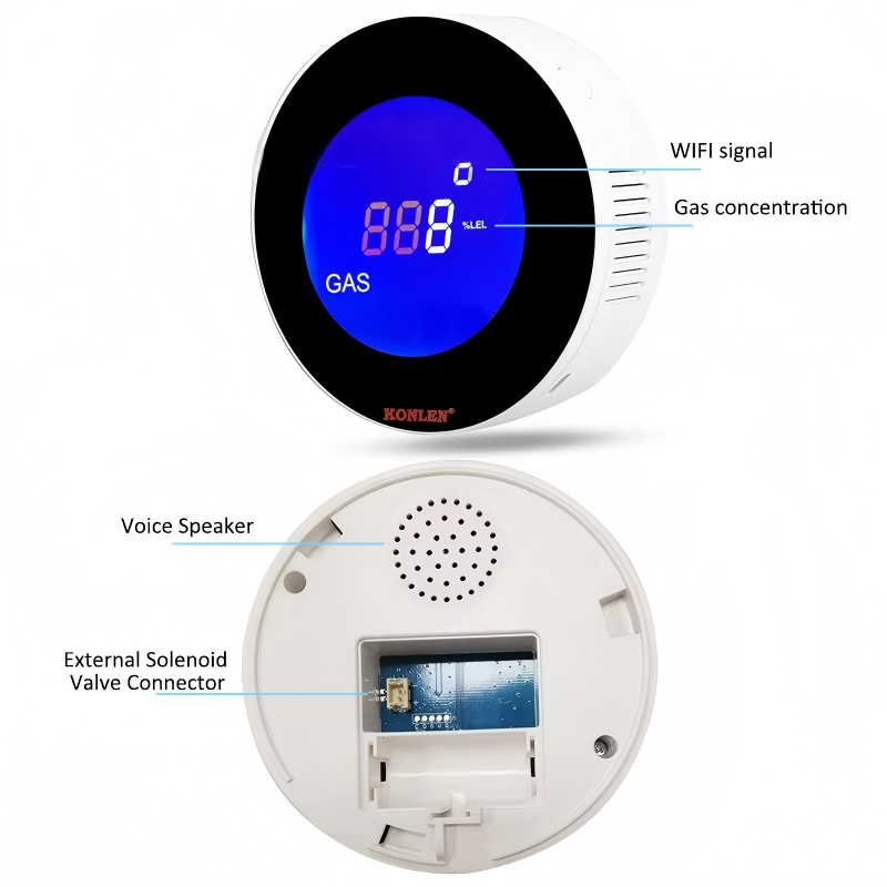Detector de Vazamento de Gás N - Smart Gas Leak Detector Lpg avaliação e preço