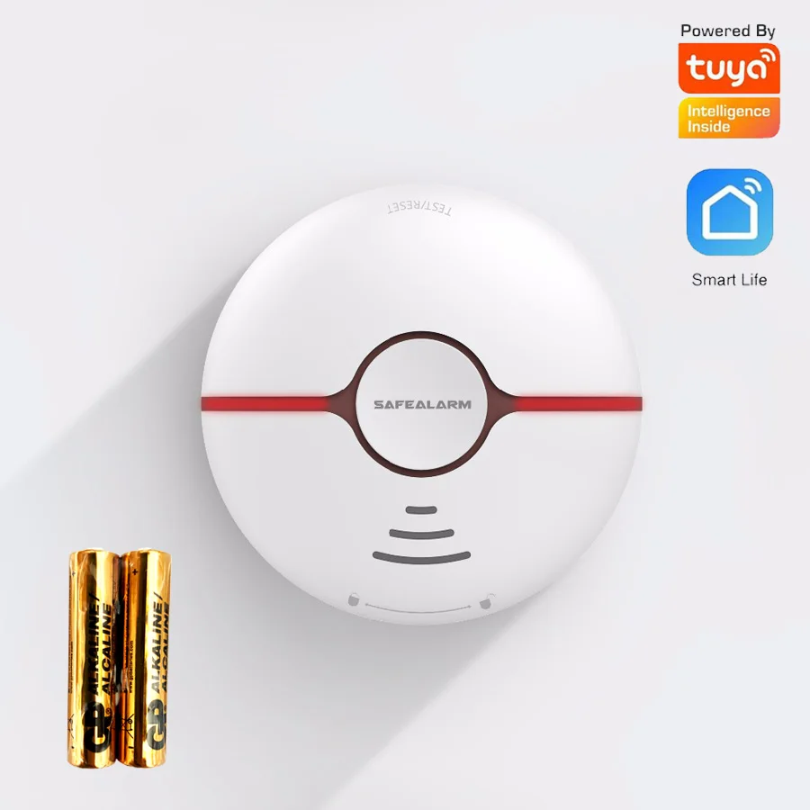 Vida inteligente tuya detector - Smoke Alarm Escape Light avaliação e preço
