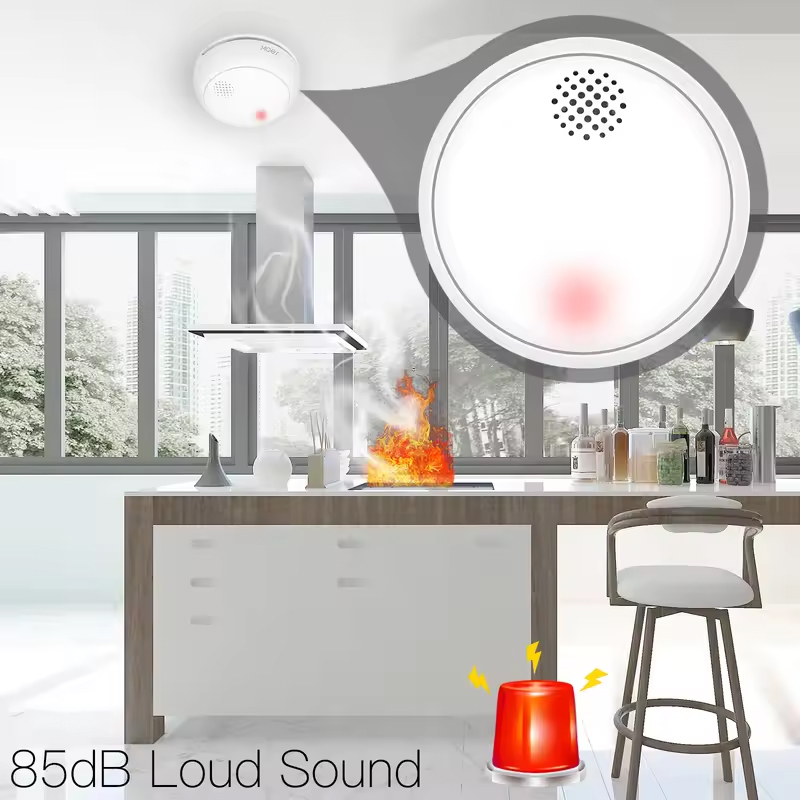 Detector de Fumaça Inteligente - Zigbee Smoke Sensor Tuya avaliação e preço