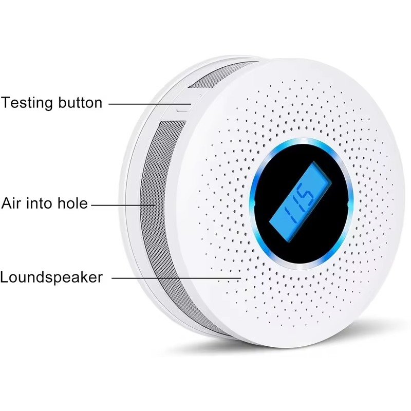 Detector de Monóxido de Carbon - Carbon Monoxide Detector Combo avaliação e preço