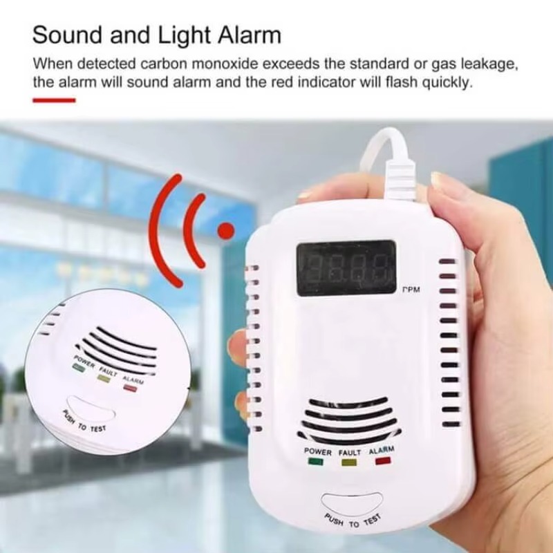 Detector de Gás Natural e Alar - Carbon Monoxide Detector Combo avaliação e preço