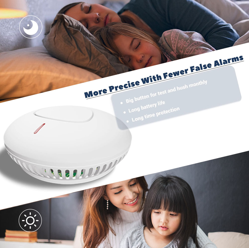 10 anos de vida útil da bateri - Smoke Alarm 10 Year Battery avaliação e preço