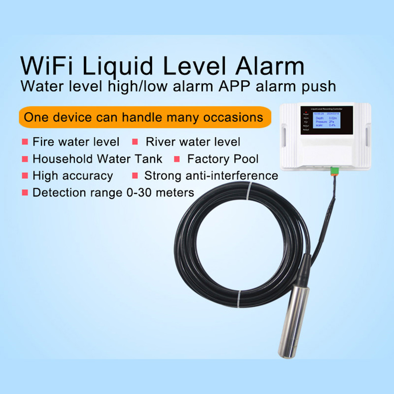 Sensor de Nível de Água Líquid - Water Leak Detector Wifi Alarm avaliação e preço