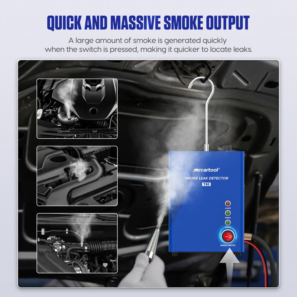 Detector de Vazamentos de Fuma - Smoke Alarm Escape Light avaliação e preço