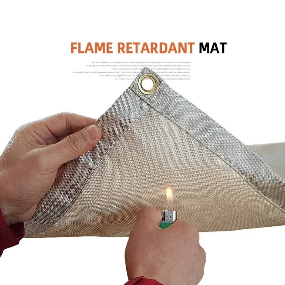 Manta de Fibra de Vidro para A - Fire Blanket Fiberglass avaliação e preço