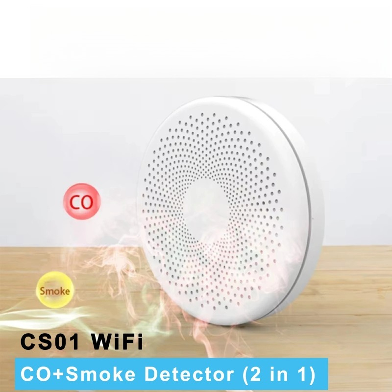 Novo Alarme Inteligente 2 em 1 - Smart Smoke Detector Wifi avaliação e preço