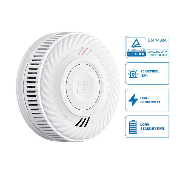 Detector de fumaça autônomo co - Smoke Alarm 10 Year Battery avaliação e preço