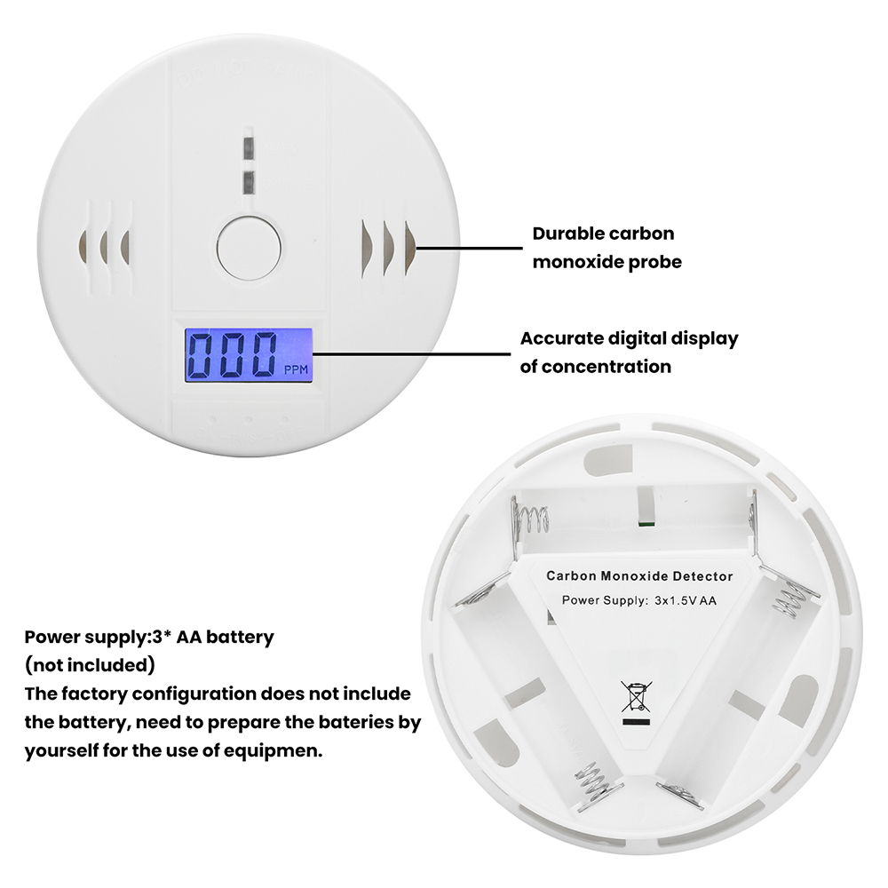Alarme de Monóxido de Carbono  - Carbon Monoxide Detector Combo avaliação e preço