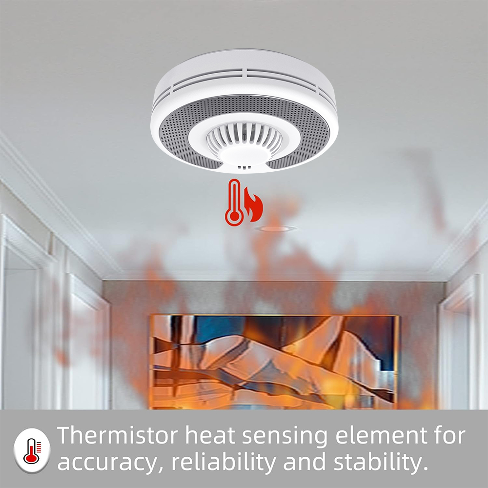Alarme de fumaça interconectad - Smoke Alarm 10 Year Battery avaliação e preço
