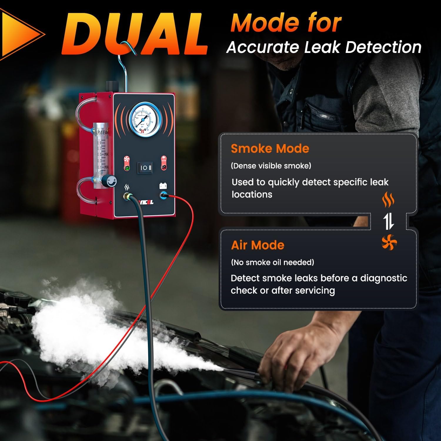    ANCEL S3 12V Detector de F - Smoke Alarm Escape Light avaliação e preço