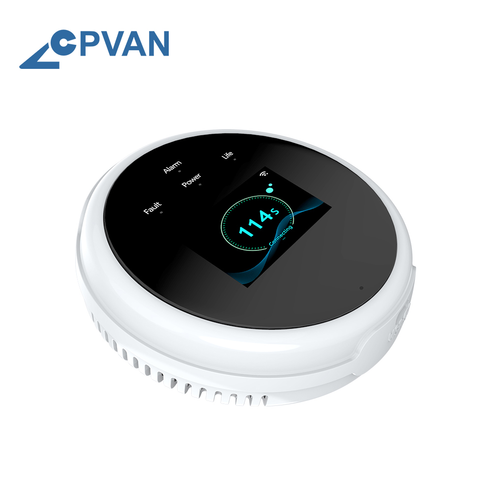 Cpvan tuya wifi sensor de alar - Smart Gas Leak Detector Lpg avaliação e preço