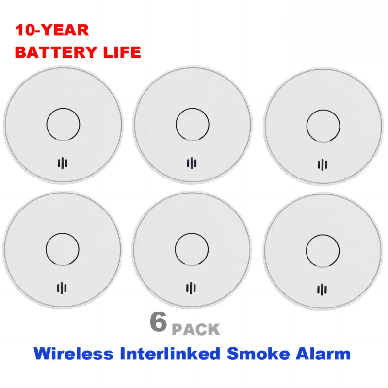 Alarme de fumaça interconectad - Smoke Alarm 10 Year Battery avaliação e preço
