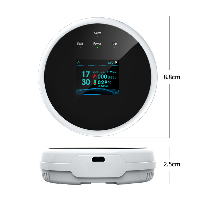 Tuya-Home Detector De Gás GLP, - Smart Gas Leak Detector Lpg avaliação e preço