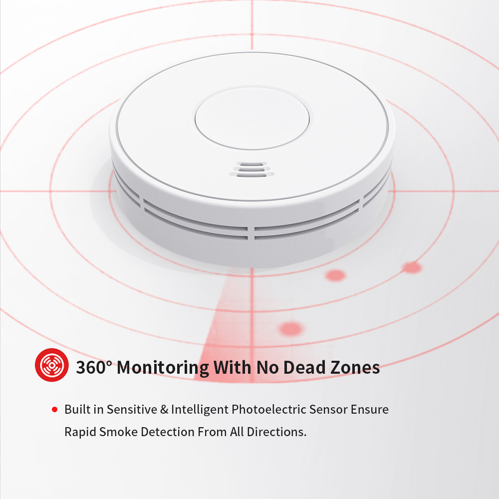 Alarmes de fumaça de bateria p - Smoke Alarm 10 Year Battery avaliação e preço