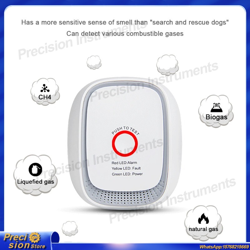 Detector de Gás Combustível pa - Smart Gas Leak Detector Lpg avaliação e preço