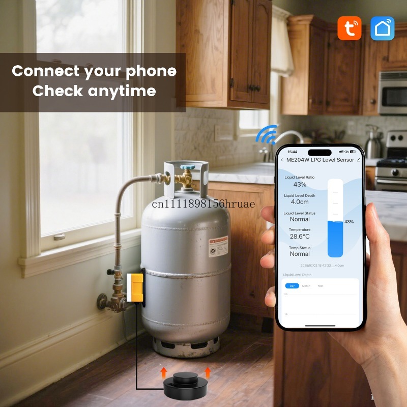 Detector de Gás Portátil ME204 - Smart Gas Leak Detector Lpg avaliação e preço
