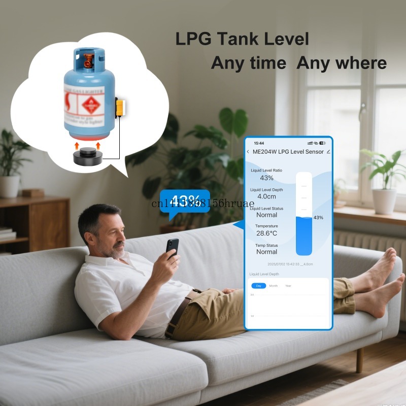 Detector de Gás Portátil ME204 - Smart Gas Leak Detector Lpg avaliação e preço