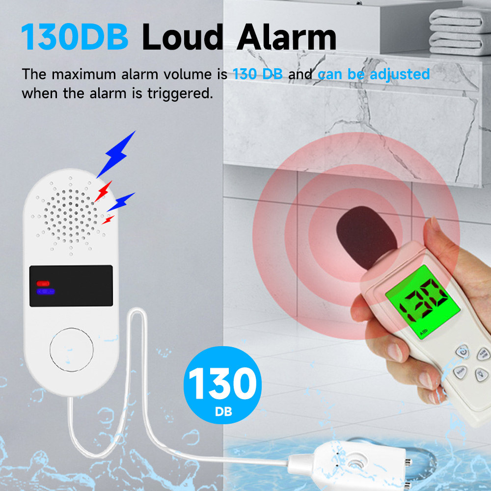 Tuya WiFi Detector De Vazament - Water Leak Detector Wifi Alarm avaliação e preço