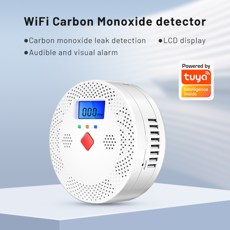 Tuya WiFi Inteligente Monóxido - Carbon Monoxide Detector Combo avaliação e preço