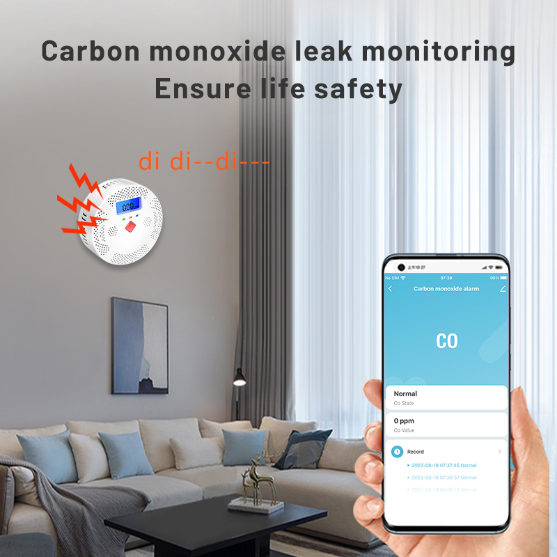 Tuya WiFi Inteligente Monóxido - Carbon Monoxide Detector Combo avaliação e preço