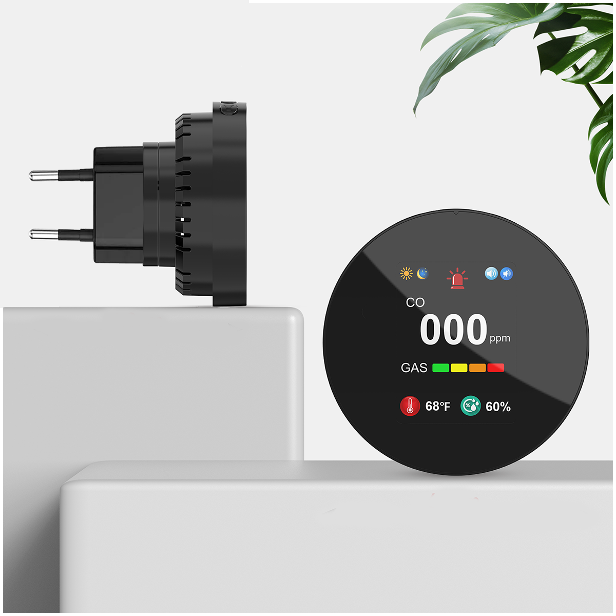 Detector de monóxido de carbon - Carbon Monoxide Detector Combo avaliação e preço