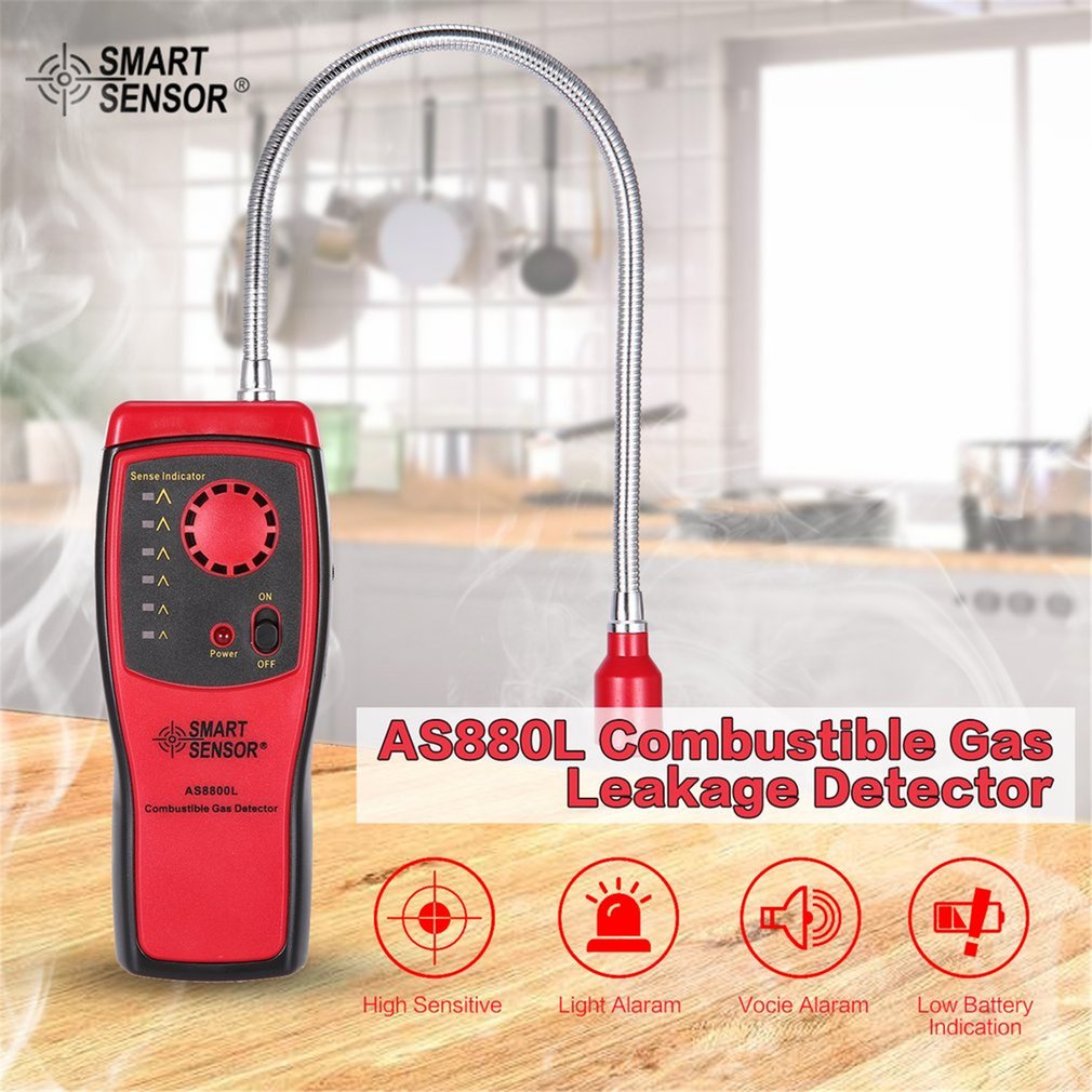 Detector de Gás Combustível SM - Smart Gas Leak Detector Lpg avaliação e preço