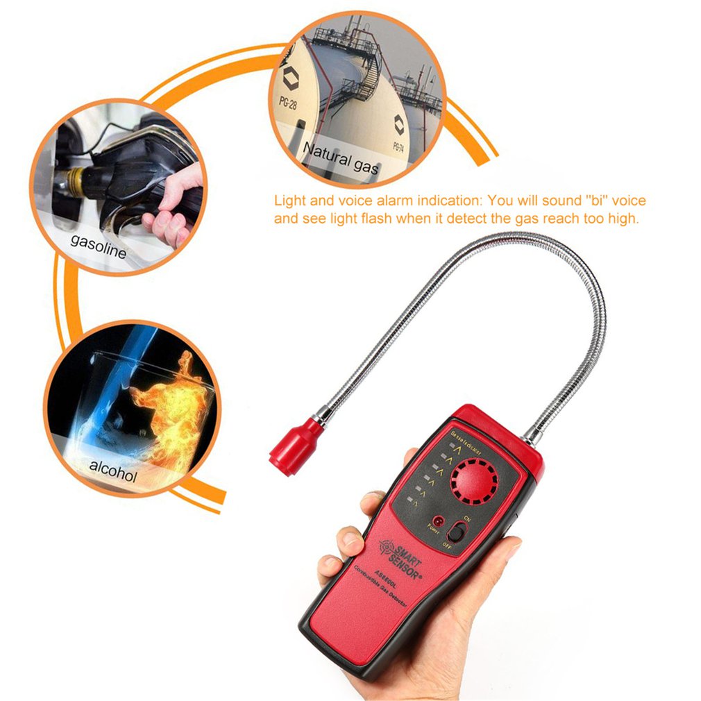 Detector de Gás Combustível SM - Smart Gas Leak Detector Lpg avaliação e preço