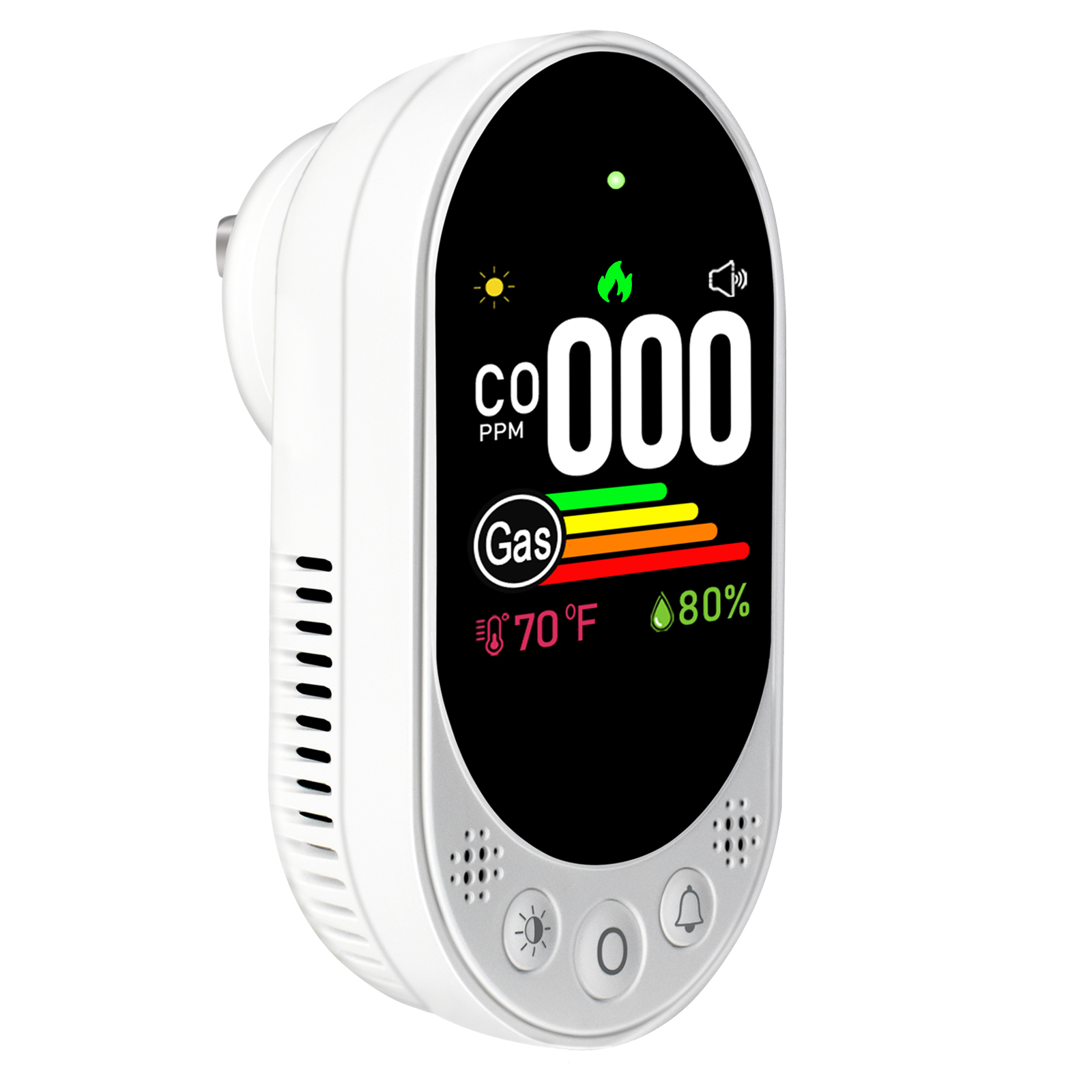 LSENLTY Detector de Monóxido d - Carbon Monoxide Detector Combo avaliação e preço