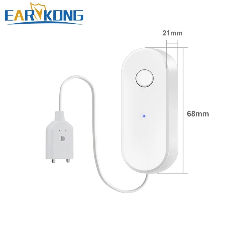 Tuya wifi inteligente sensor d - Water Leak Detector Wifi Alarm avaliação e preço