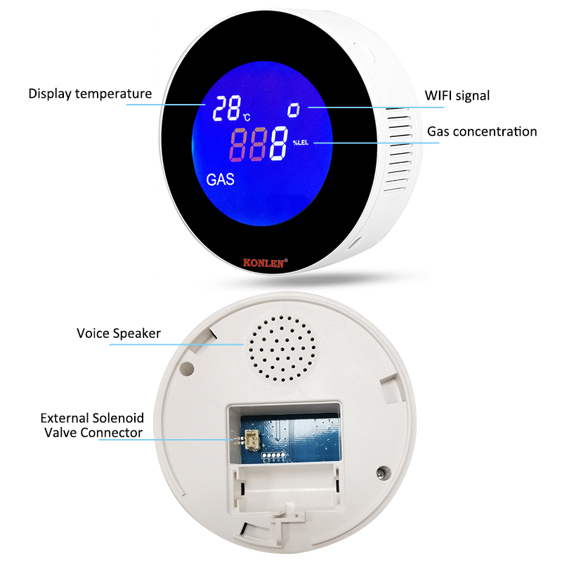 Detector de vazamento de gás l - Smart Gas Leak Detector Lpg avaliação e preço