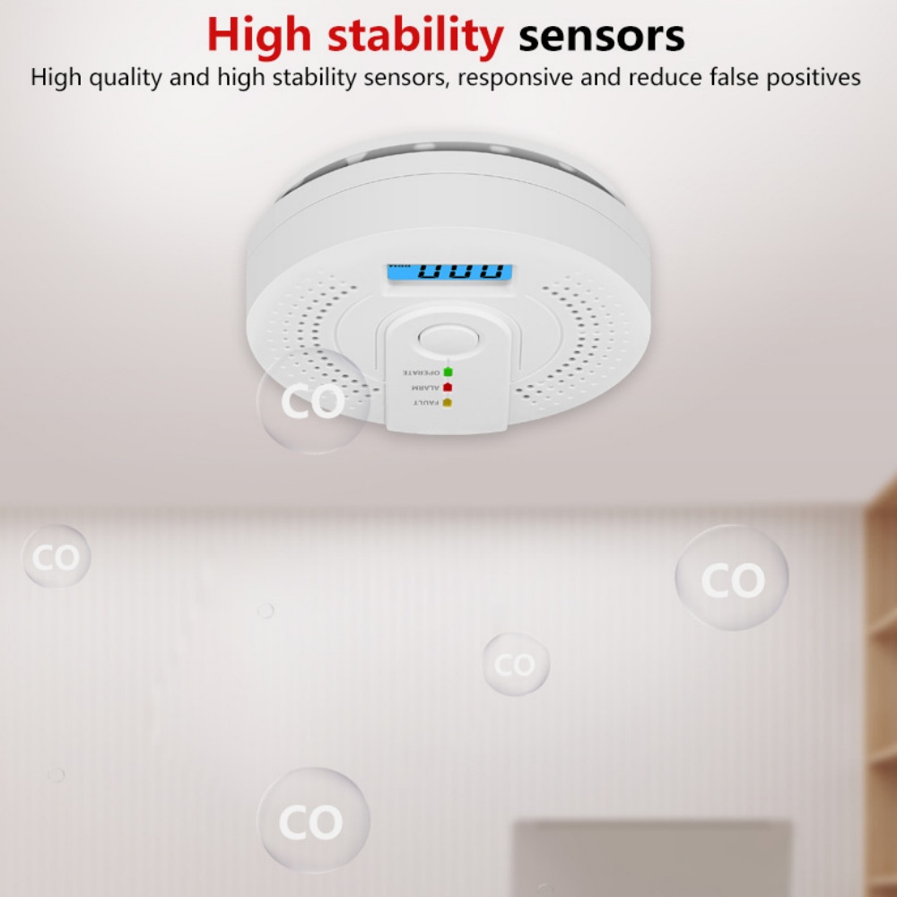 Detector de monóxido de carbon - Carbon Monoxide Detector Combo avaliação e preço