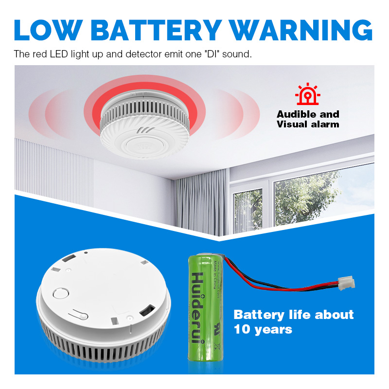 Alarmes de Fumaça Interconecta - Smoke Alarm 10 Year Battery avaliação e preço